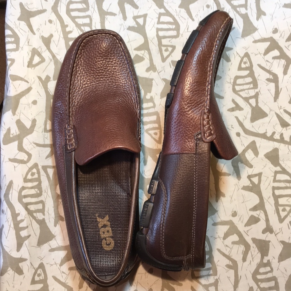 GBX Babalu Brown Textured Leather Upper 12M